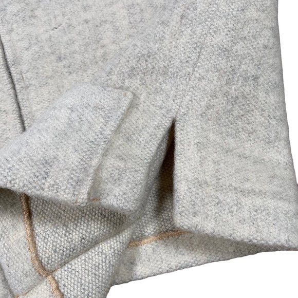 VINTAGE‎ 1960’s Wool Norwegian Zip Cardigan Handmade Sweater Sz 38 (M) - Picture 6 of 14